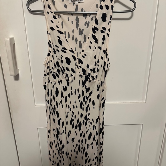 Reformation Calix Dress Savanna - Size M - Picture 5 of 5